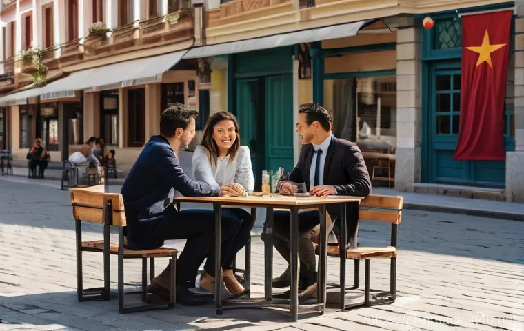 북마케도니아 NATO 가입 과정 - **Prompt 2: Journey Towards a Brighter Horizon**
    "A resilient young adult, embodying the spirit ...